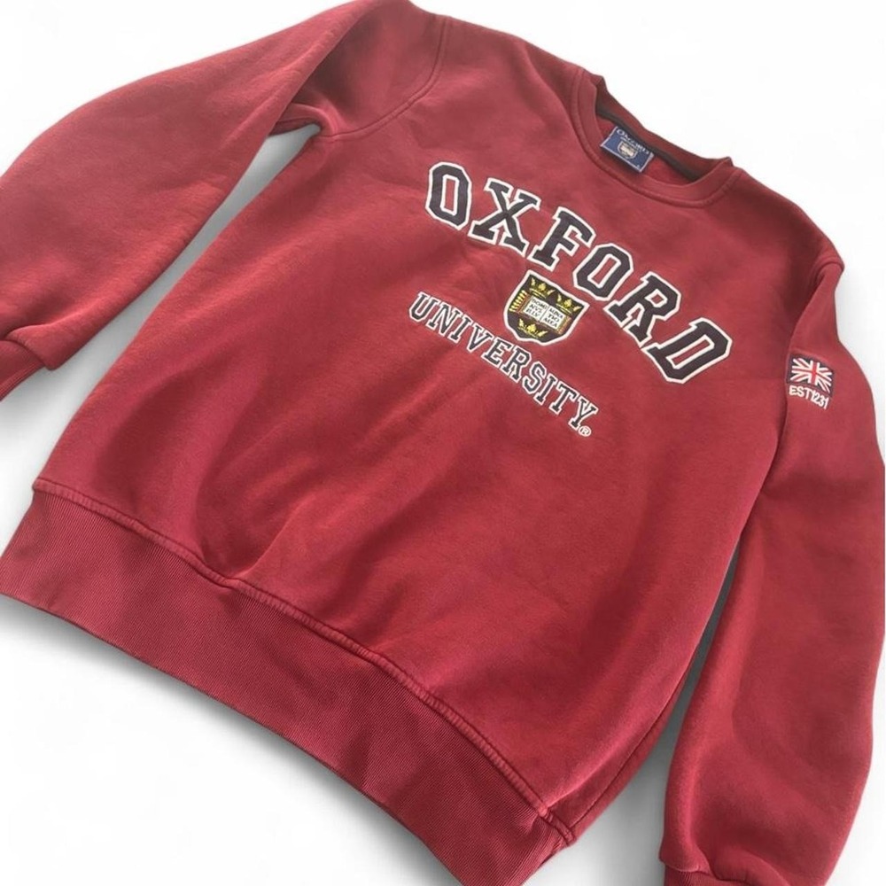 Official Oxford University merchandise crewneck sweatshirt size Large
